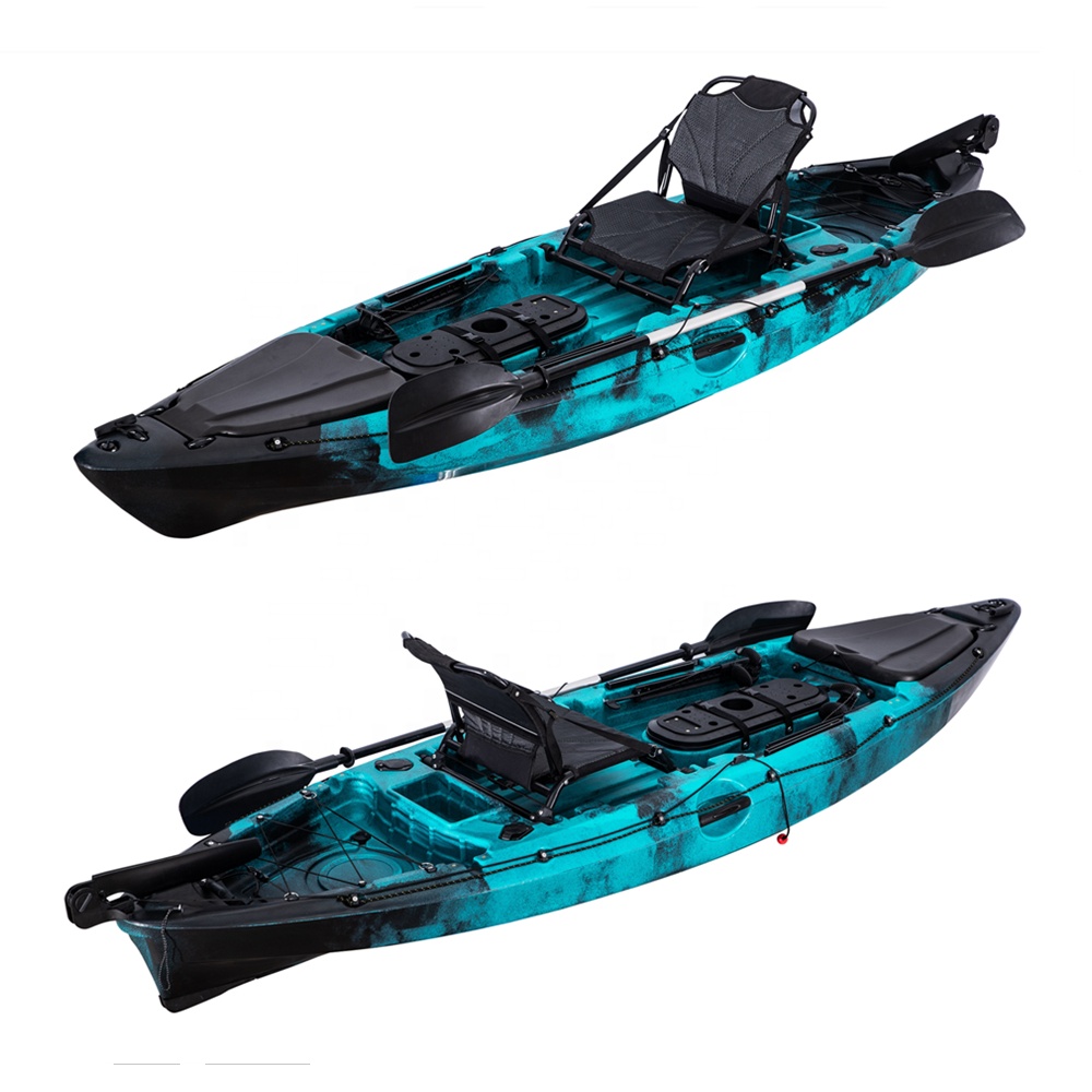 Fishing Kayak Seat - First-Class เดี่ยวตกปลา Kayak เรือพลาสติกตกปลา 1 ที่นั่งเรือแคนู