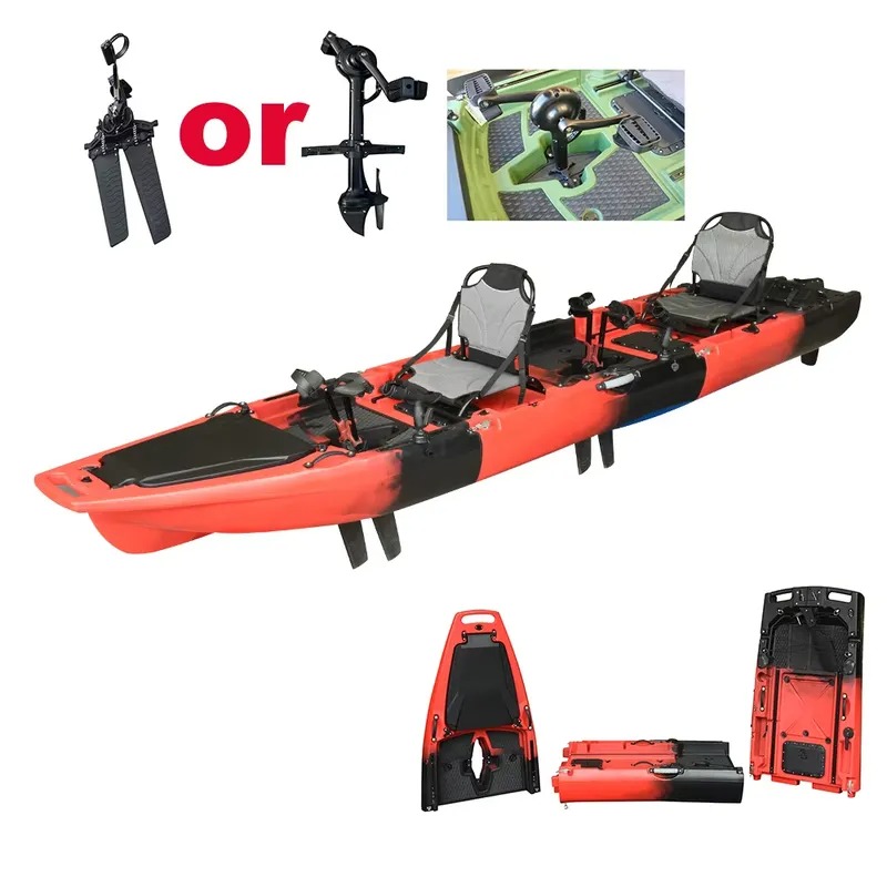 เรือคายัคแบบนั่งบน 2 ที่นั่ง ข - Fishing Kayak Sit In บทวิจารณ์และราคา