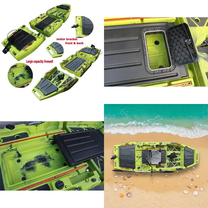 เรือคายัคแบบมีใบพัดขนาด 10 ฟุต - Fishing Kayak Seat บทวิจารณ์และราคา