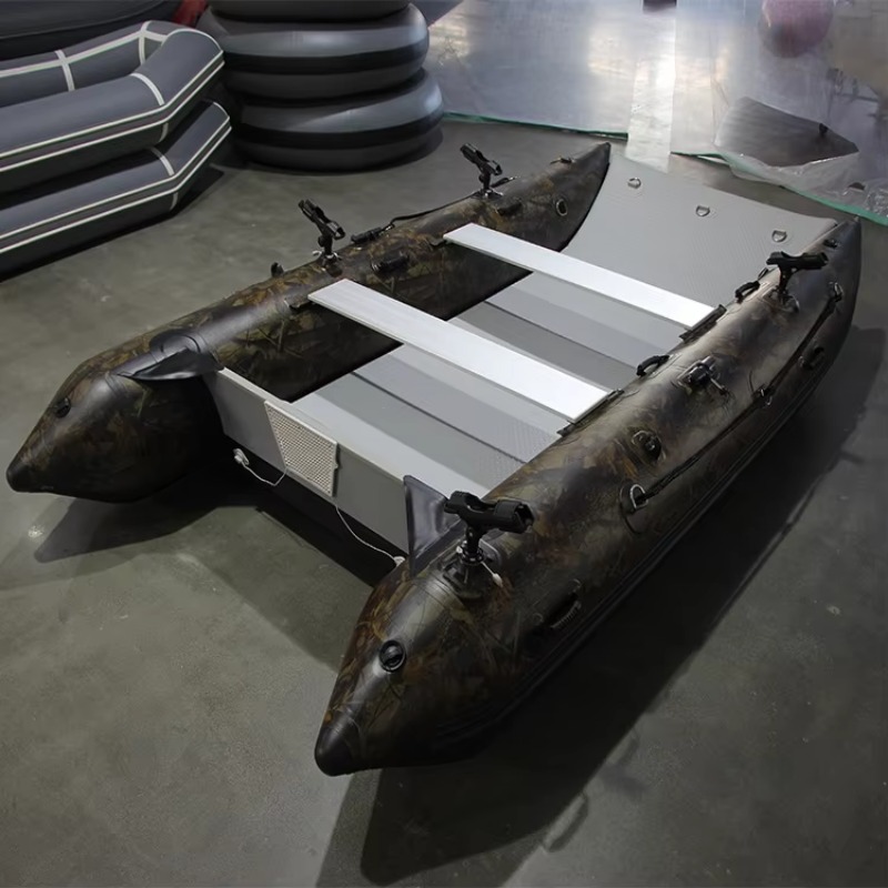 เรือยางคาตามารันความเร็วสูง ทำ - Fishing Kayak Inflatable บทวิจารณ์และราคา