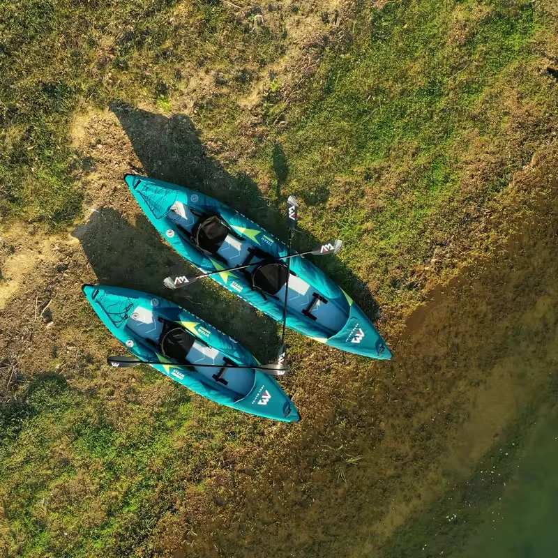 เรือคายัคพองลมแบบแคนู สำหรับ 1 - Fishing Kayak Seat บทวิจารณ์และราคา