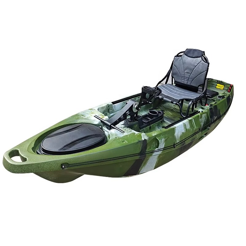 เรือคายัคตกปลาพลาสติก OEM สำหร - Fishing Kayak Pedal Drive บทวิจารณ์และราคา