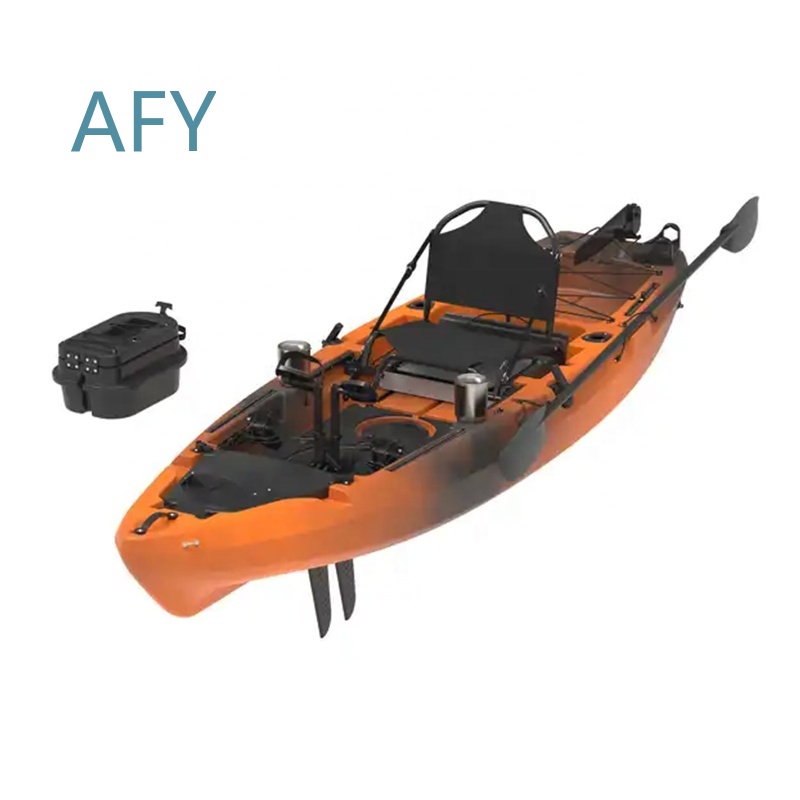 เรือคายัคแบบใช้เท้าเหยียบ 10 ฟ - Fishing Kayak Sit In บทวิจารณ์และราคา