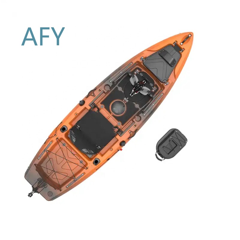 เรือคายัคแบบใช้เท้าเหยียบ 10 ฟ - Fishing Kayak Sit In บทวิจารณ์และราคา