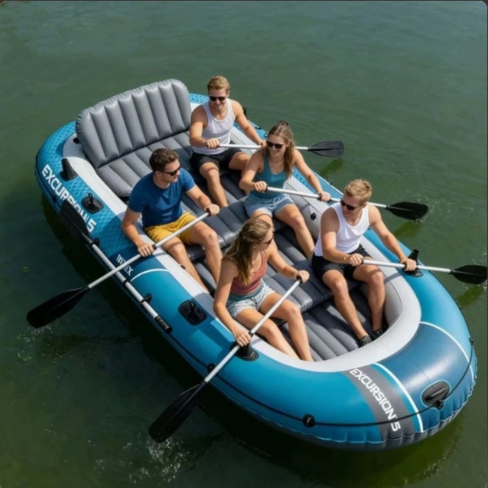 เรือคายัคแบบหนาสำหรับ 2 คน 4 ค - Fishing Kayak Inflatable บทวิจารณ์และราคา