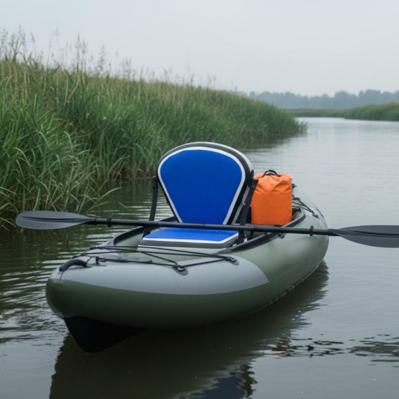 พนักพิงเบาะนั่งเรือคายัคแบบเป่ - Fishing Kayak Seat บทวิจารณ์และราคา