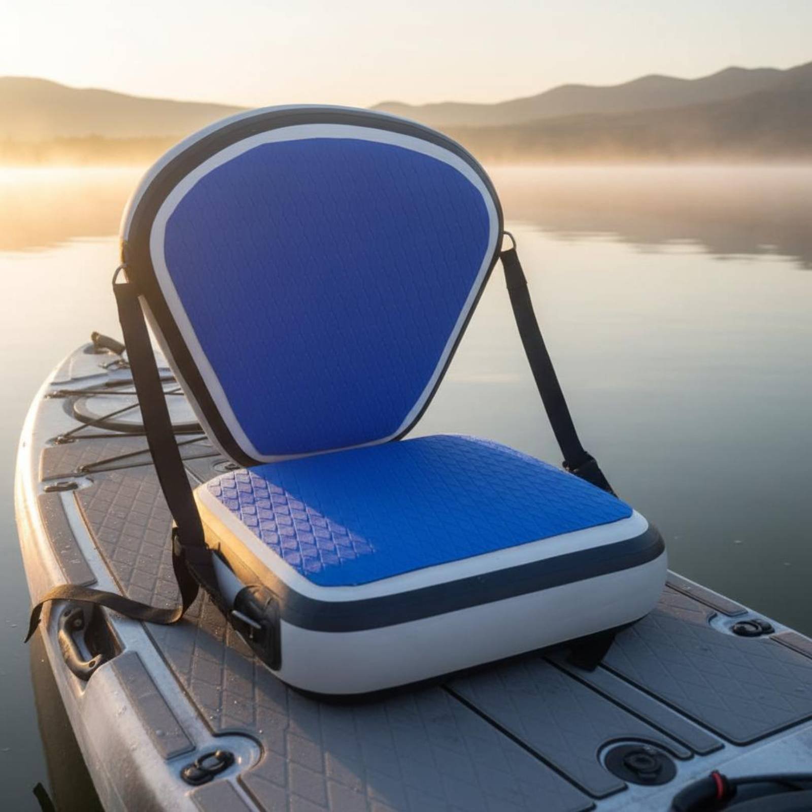 พนักพิงเบาะนั่งเรือคายัคแบบเป่ - Fishing Kayak Seat บทวิจารณ์และราคา