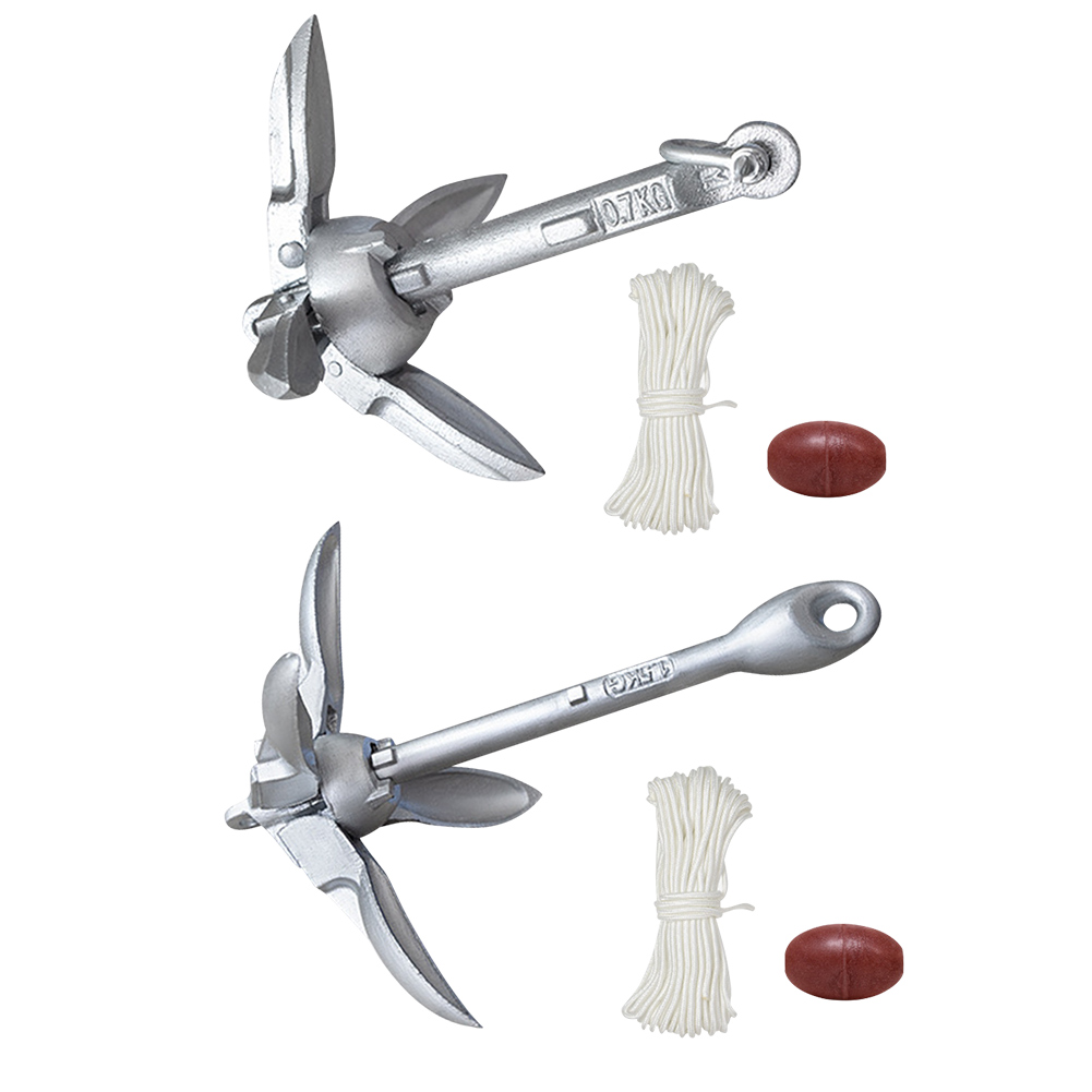 สมอเรือ 0.7/1.5 กก. พร้อมเชือก - Fishing Kayak Anchor บทวิจารณ์และราคา