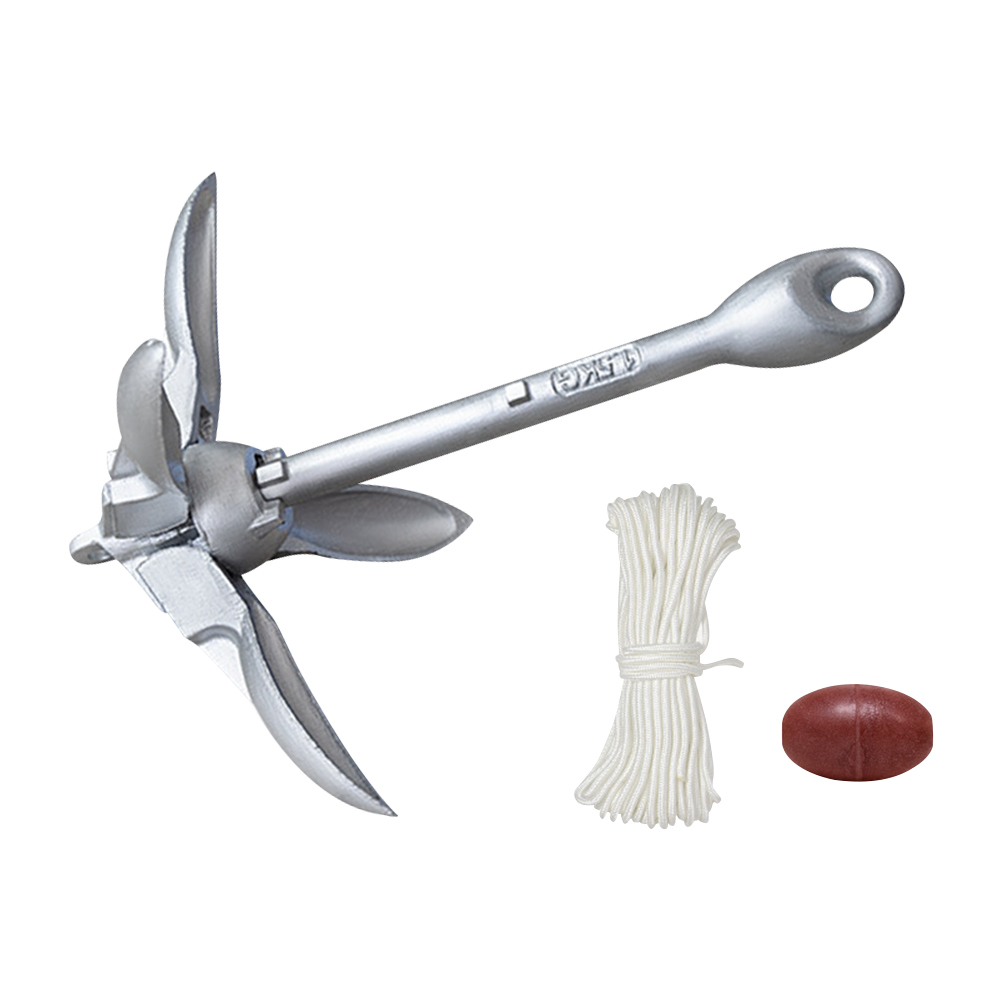 สมอเรือ 0.7/1.5 กก. พร้อมเชือก - Fishing Kayak Anchor บทวิจารณ์และราคา