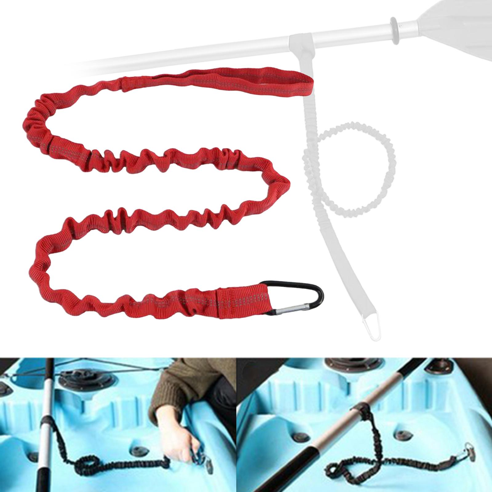 เชือกยืดหยุ่นสำหรับเรือคายัค อ - Fishing Kayak Paddle Leash บทวิจารณ์และราคา